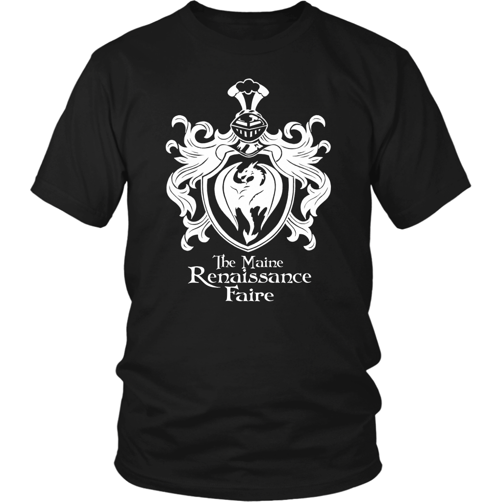 The Official Maine Renaissance Faire Tee Shirt in Black